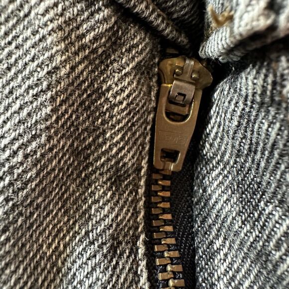 Vintage‎ Levis 550 Jeans Men’s 32 x 33 Black Denim Relaxed Fit Tapered 90s - Picture 7 of 12